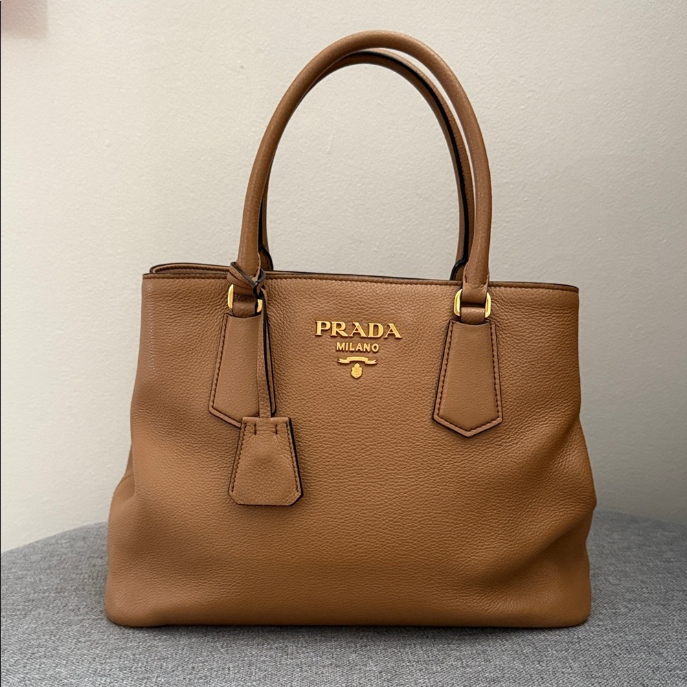 Prada Women's Brown Leather Satchel